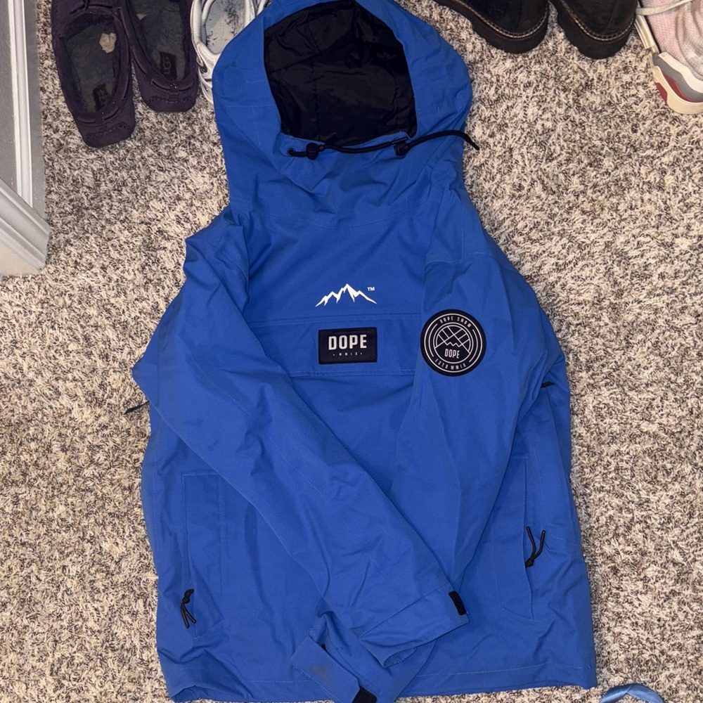 DOPE snow Vibrant Blue Ski Jacket